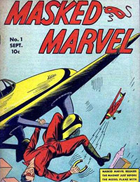 Masked Marvel cover