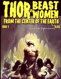 Thor vs Beast Women From the Center of the Earth cover