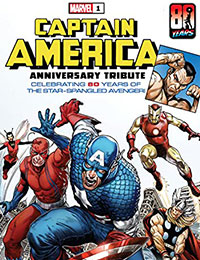 Captain America Anniversary Tribute cover