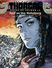 Kriss of Valnor: Red as the Raheborg cover
