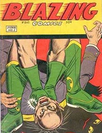 Blazing Comics cover