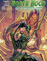 Robyn Hood: Cult of the Spider cover