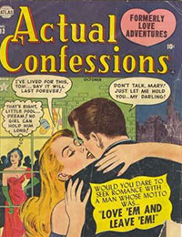 Actual Confessions cover