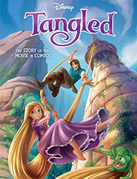 Disney Tangled: The Story of the Movie in Comics cover