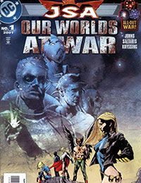 JSA: Our Worlds at War cover