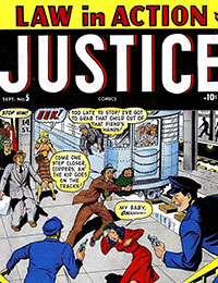 Justice Comics (1948) cover