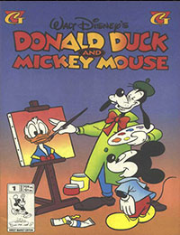 Walt Disney's Donald Duck and Mickey Mouse